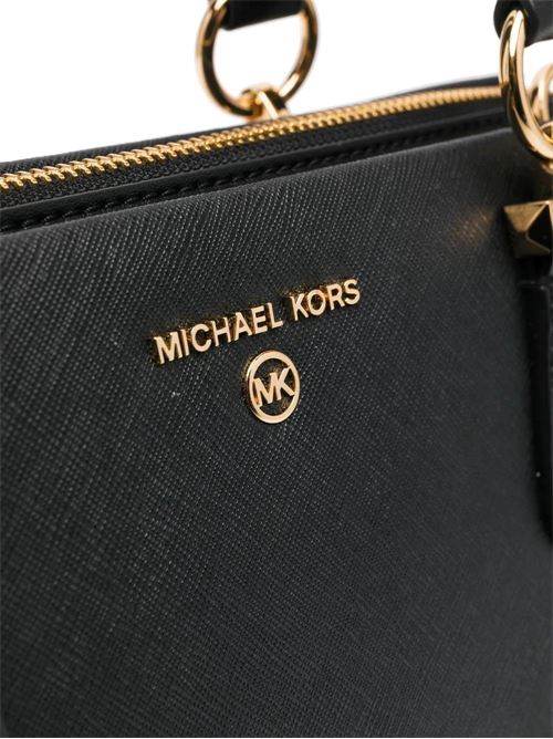 Black leather Sienna pebbled-leather tote bag . Michael Kors | 30S2G6AS2L001BLACK